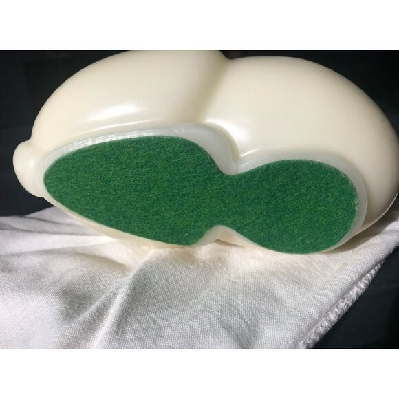 Vintage Faroy Studio Rabbit Candle Ivory Bunny Easter White Pouch Instructions - Picture 10 of 10